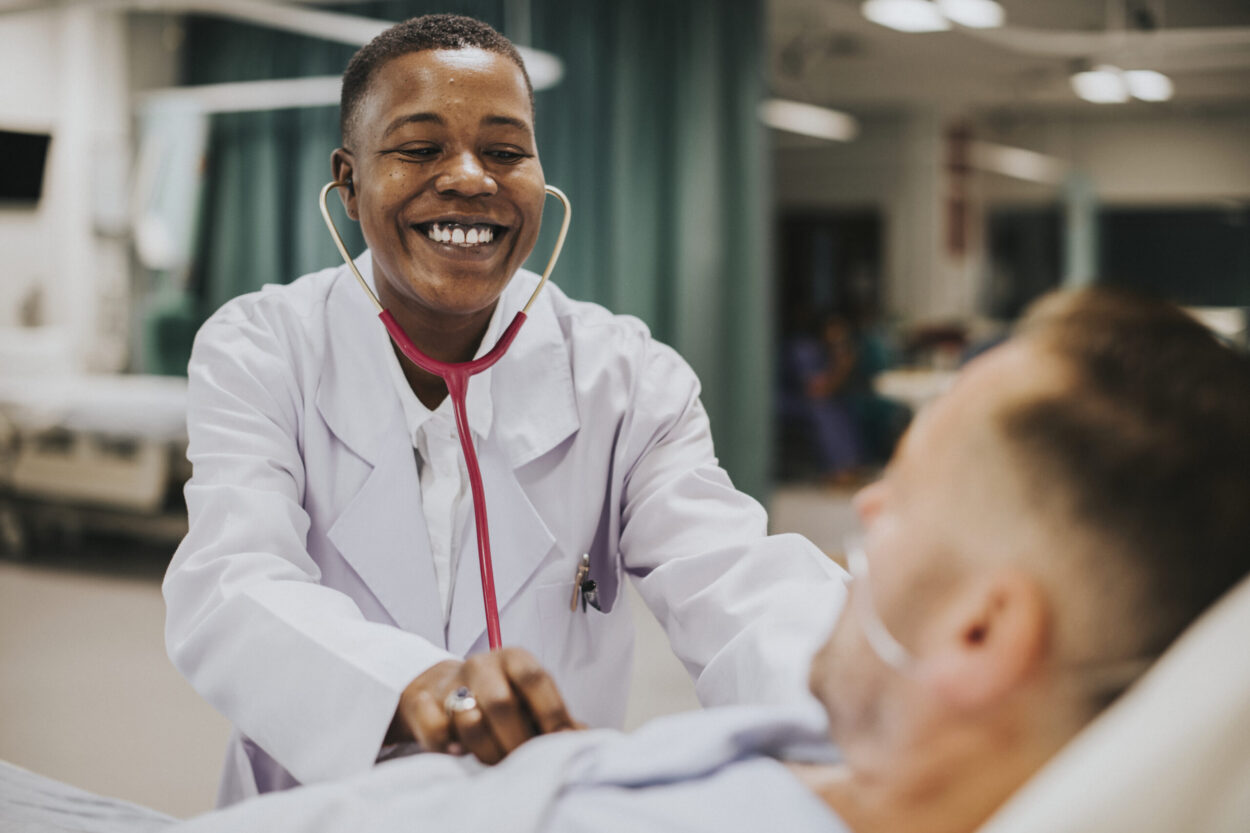 Doctor and patient