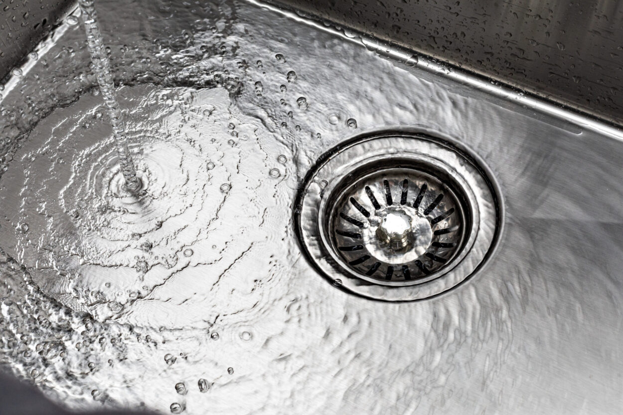 Clean water drain