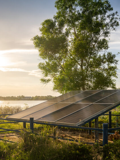 Solar cell green energy