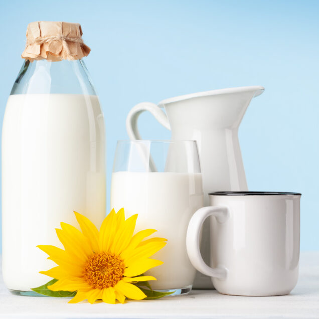 Milk glass