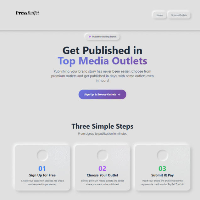 Upload and Publish to PressBuffet