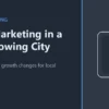 Local marketing in a fast-growing suburban city