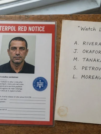 Red Notice or watch list: two different travel alerts