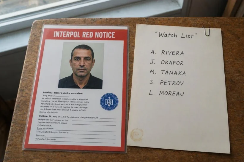 Red Notice or watch list: two different travel alerts