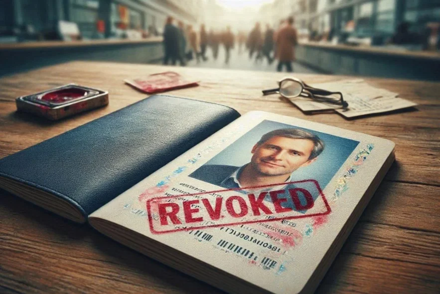 Revoked passports and global digital border systems