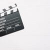 black and white clapper