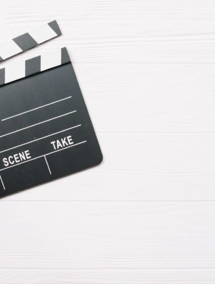 black and white clapper